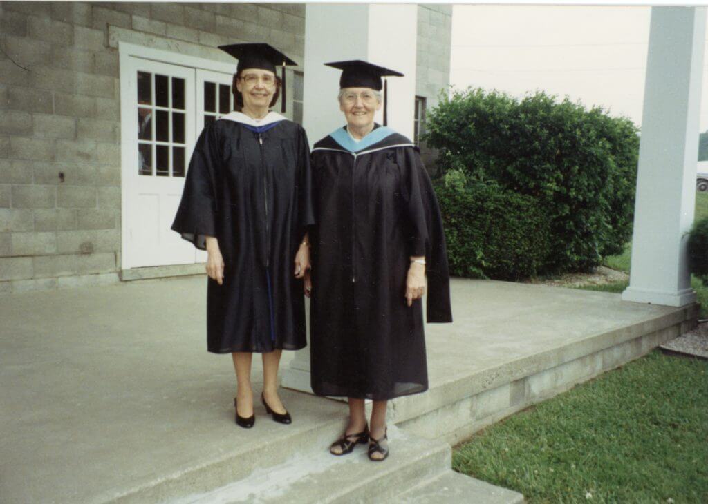 Miss Elaine Bortner & Miss Griffith, May 1994